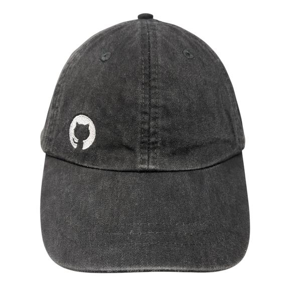 Adams Slideback Hat Gray One Size Embroidered Logo Adjustable 6 Panel - Picture 1 of 10